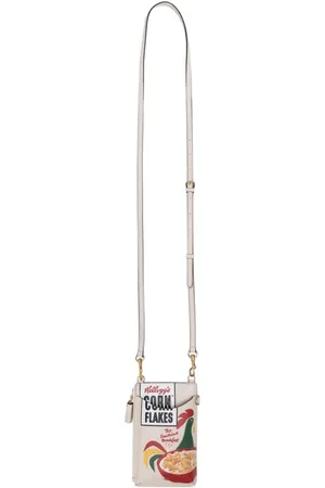 Anya Hindmarch Cornflakes leather phone pouch