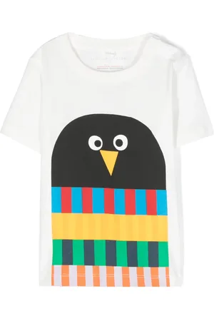 Stella McCartney Penguin Scarf-print cotton T-Shirt