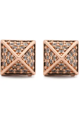 Eddie Borgo Pavé Pyramid earrings