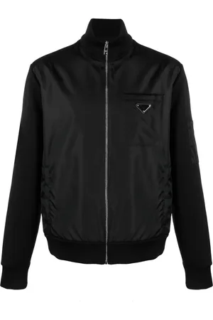 Prada Re-Nylon zip-up sweatshirt