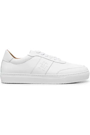 Tommy Hilfiger Embossed-monogram low-top sneakers