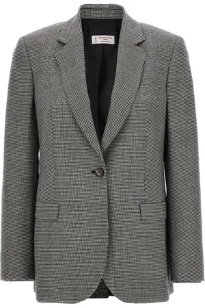 ALBERTO BIANI Houndstooth blazer