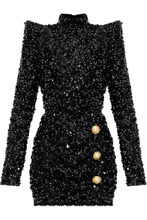 Balmain Sequin-embellished dress
