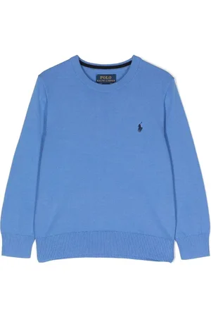 Ralph Lauren Logo-embroidered knitted sweater