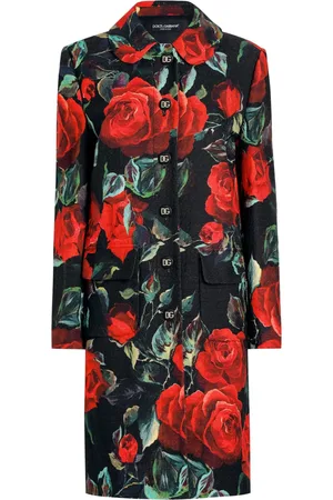 Dolce & Gabbana Floral-print coat