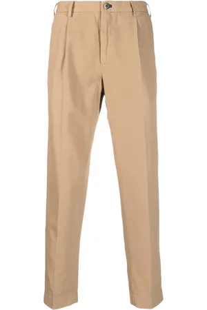 Incotex Pleat-detail tapered trousers