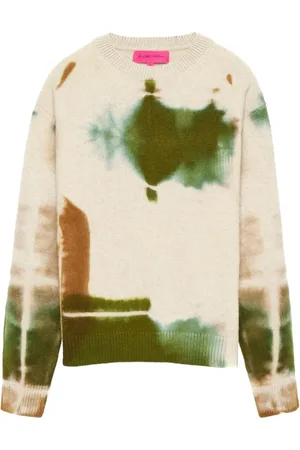 THE ELDER STATESMAN Tie dye-pattern sweater
