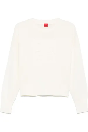 HUGO BOSS Logo-debossed sweater