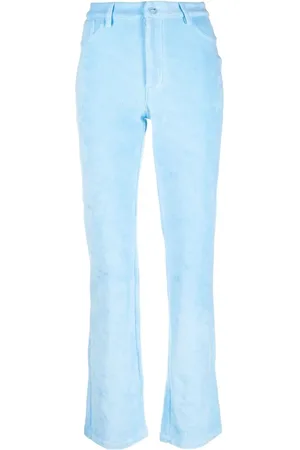 Maisie Wilen Mockumentary straight-leg trousers