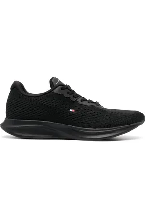 Tommy Hilfiger Logo-embroidered mesh sneakers