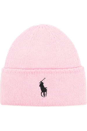 Ralph Lauren Signature Pony wool beanie hat