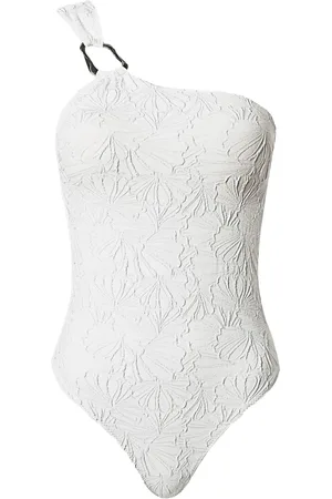Twin-Set Embossed-floral pattern swimsuit