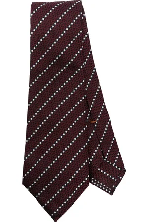 Ermenegildo Zegna Patterned-jacquard tie