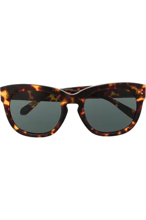 Linda Farrow Jenson tortoiseshell-frame sunglasses