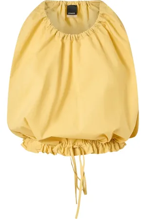 Pinko Drawstring-hem blouse