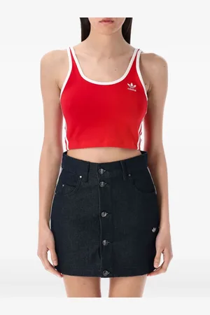adidas 3-Stripes cropped tank top