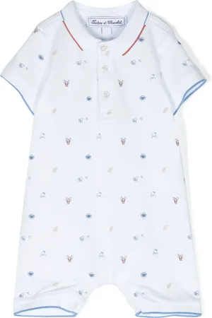 Tartine Et Chocolat Avenue de la Mer cotton romper