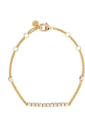 ALINKA 18kt yellow RIVIERA diamond bracelet