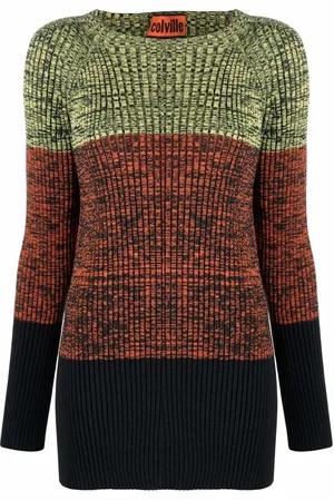 Colville Panelled cut-out jumper