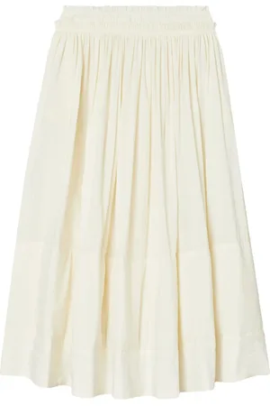 Tory Burch Pleated midi skirt