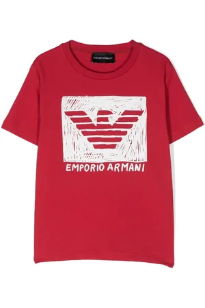 Emporio Armani Logo-print cotton T-shirt