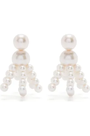 MONIES Pearl drop earrings