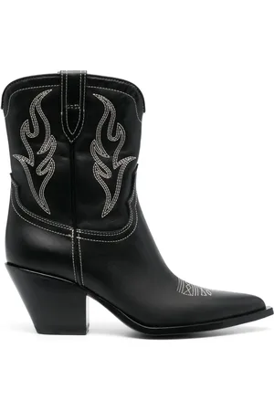 SONORA Perla leather ankle boots