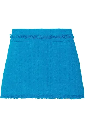 Proenza Schouler Tweed knitted mini skirt