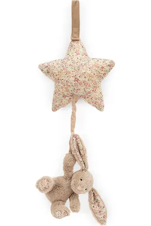 Jellycat Blossom Bea Bunny Musical Pull mobile