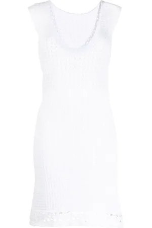 Prada Crochet cotton dress