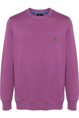 Paul Smith Zebra-logo organic cotton sweatshirt