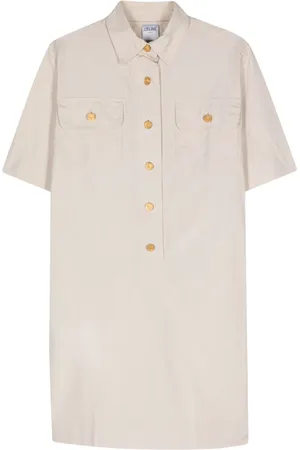 Céline 1980s cotton dress