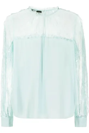 Pinko Lace-panel blouse