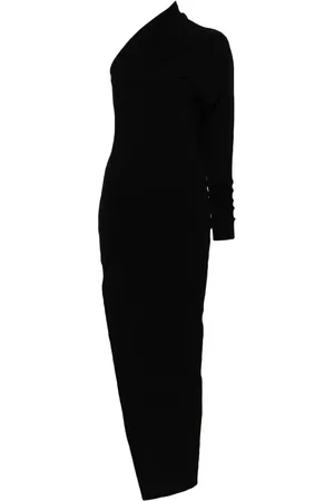 Rick Owens One-shoulder column maxi dress