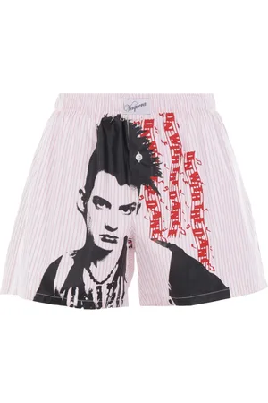 Vaquera Graphic-print shorts