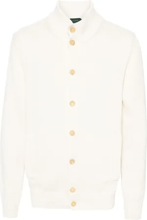 ZANONE High-neck cotton cardigan