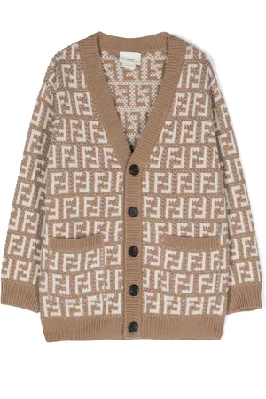 Fendi FF-motif button-up cardigan