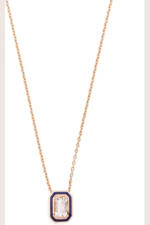 SELIM MOUZANNAR 18kt rose Mina morganite necklace