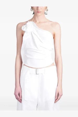 MAGDA BUTRYM One-shoulder draped top