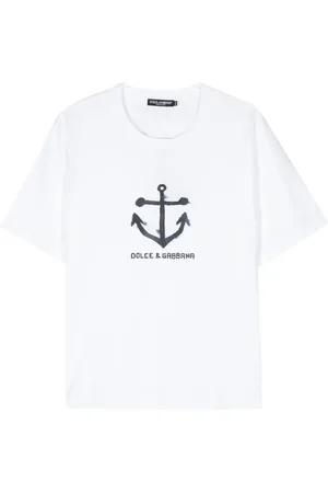 Dolce & Gabbana Marina-print cotton T-shirt