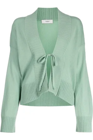 PRINGLE OF SCOTLAND Open tie-fastening cashmere cardigan