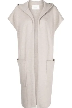 Lisa Yang Two-pocket knitted cardi-coat