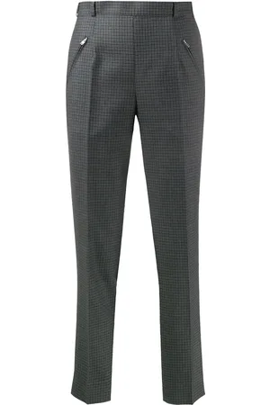 Maison Margiela Check tapered trousers