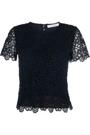 Dior 2010 lace round-neck top