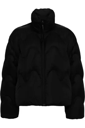 JNBY Wavy-quilted puffer jacket