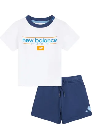 New Balance Logo-print shorts set