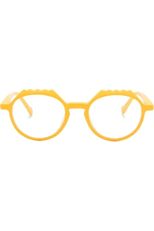 Etnia Barcelona Ba-baaaang round-frame glasses