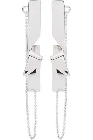 Eddie Borgo Folded hoop earrings
