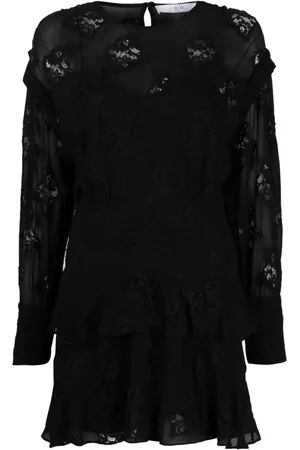 IRO Levoca guipure-lace A-line dress