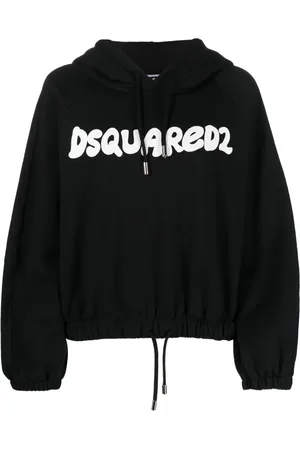 Dsquared2 Logo-print long-sleeve hoodie